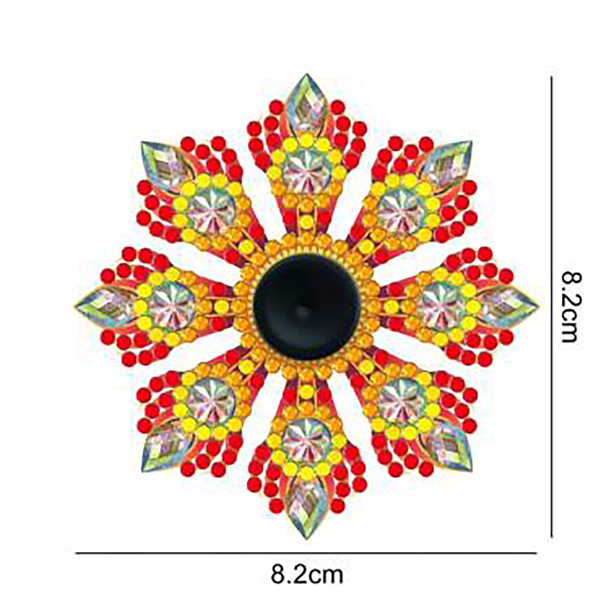 Sparkly Selections Colorful Fidget Spinner Diamond Painting